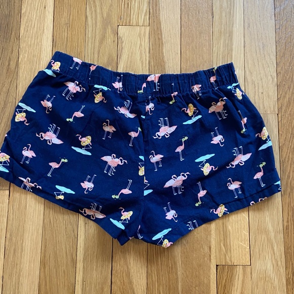 {Old Navy} Flamingo Print Pajama/Sleep Shorts - XS - Picture 3 of 4